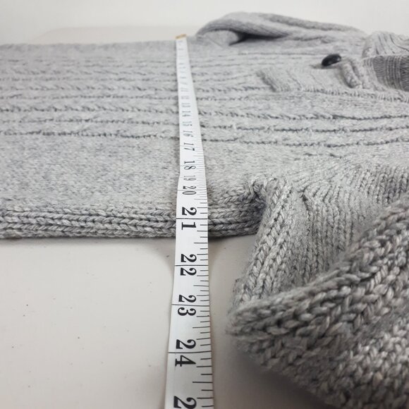 Kenneth Cole Reaction Light Grey Cable Knit Sweater - Picture 5 of 12
